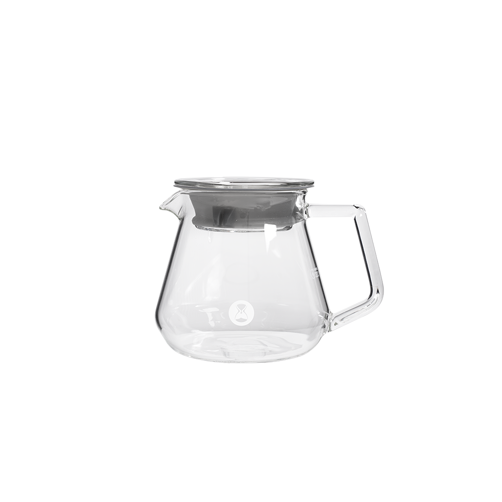 Timemore clear glass coffee server 360ml