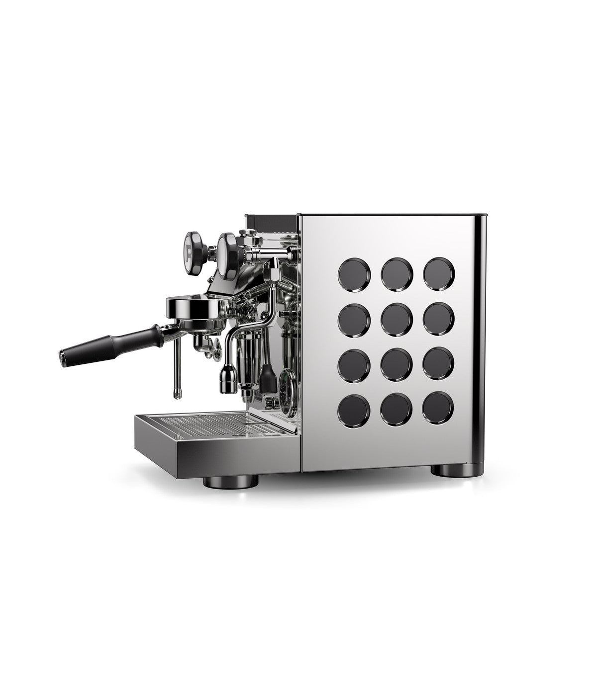 Rocket Espresso Appartamento TCA - New Steel/Black — product view 3