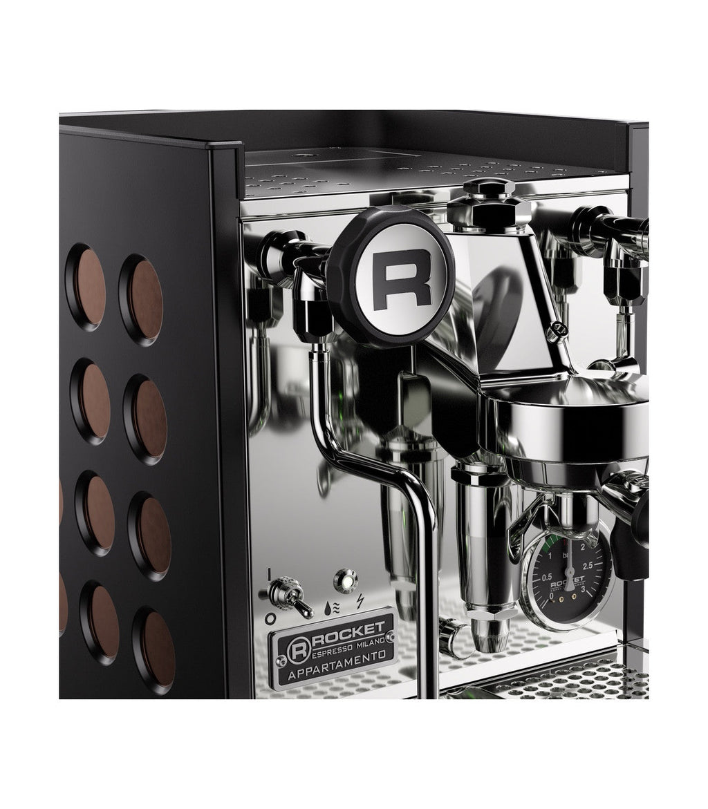 Rocket Espresso Appartamento TCA - New Black/Copper — product view 4