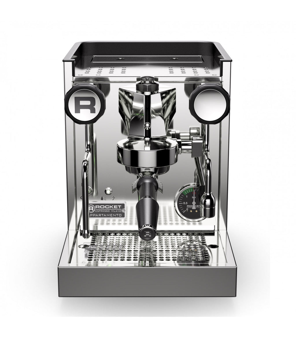 Rocket Espresso Appartamento TCA - New Steel/White — product view 3