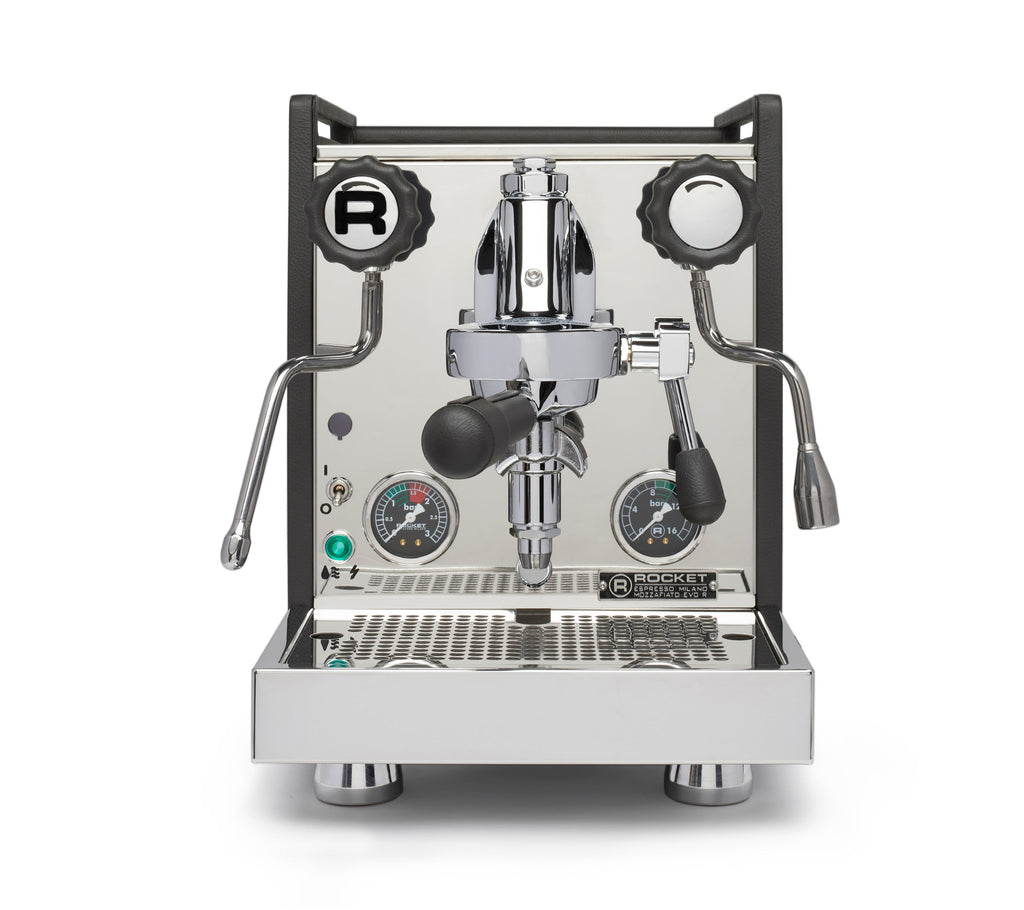 Rocket Espresso Mozzafiato R - Black Leather Special Edition — product view 3