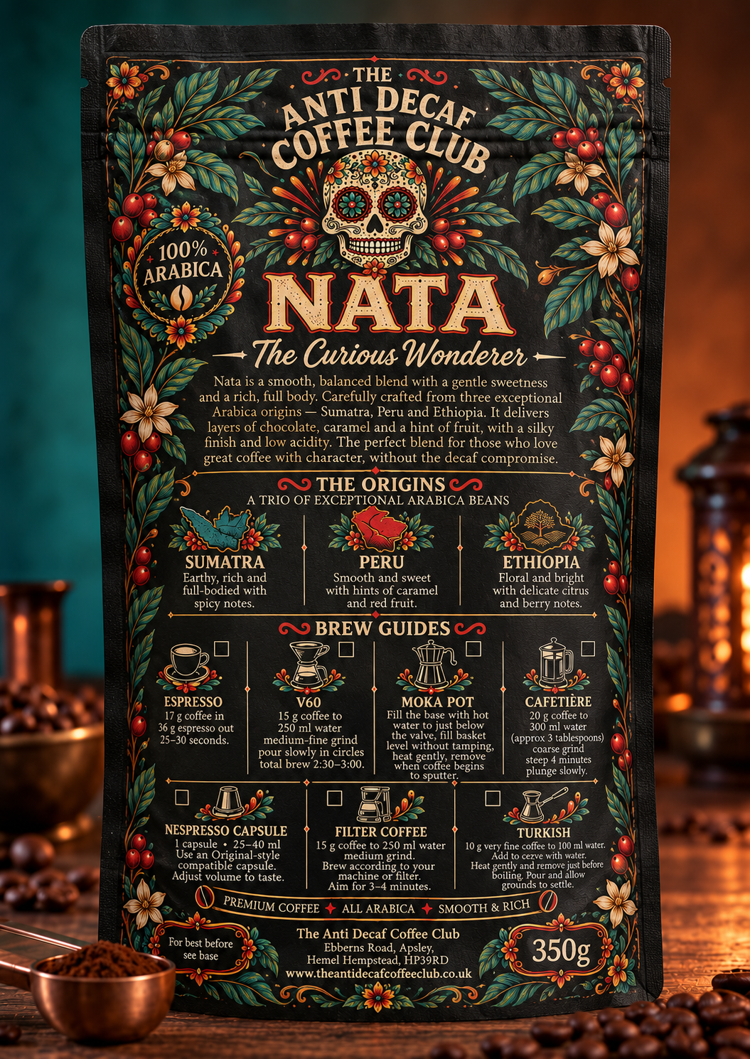 Nata "The Curious Wonderer" Blend
